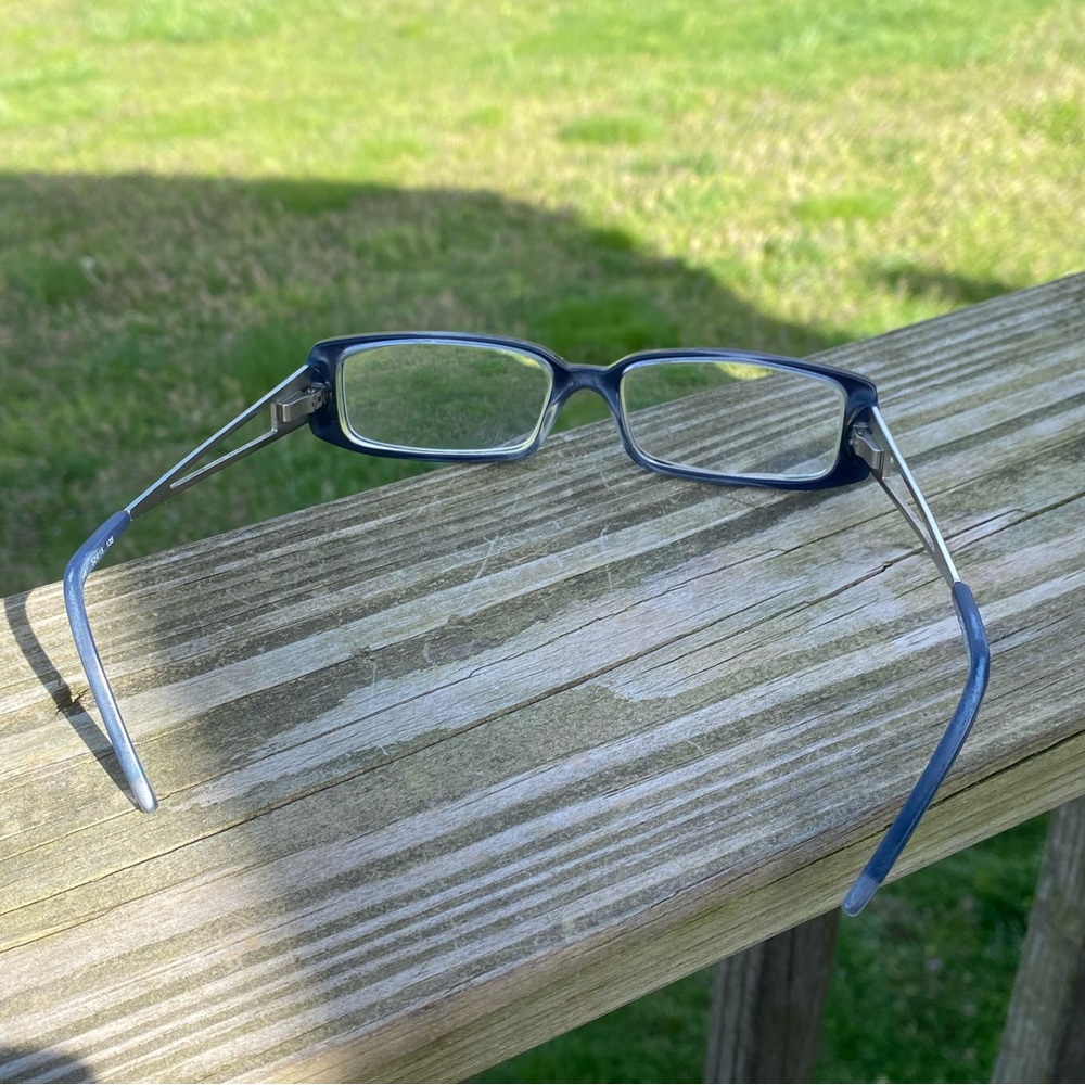 Dkny Blue Glasses Frames Rectangular 52[]15 135 D… - image 4